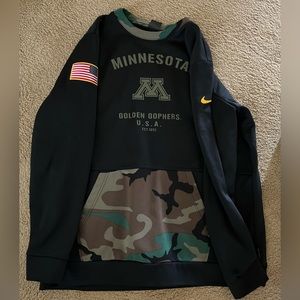 Minnesota Golden Gophers Salute to Service Nike Crewneck